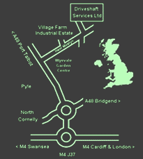 Driveshaft Services map